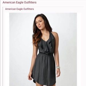 A&F romantic ruffled dress